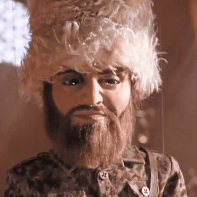 Man With Beard And Hat Number 27 On Sleeve GIF