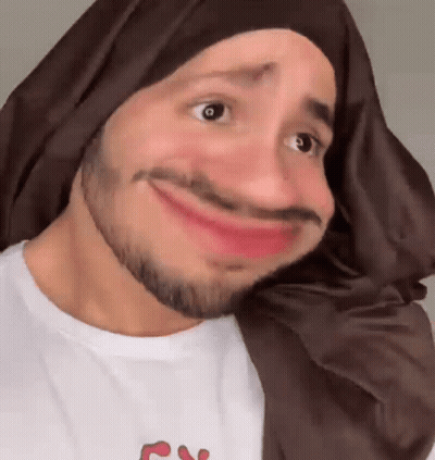 Man With Beard And Head Scarf GIF