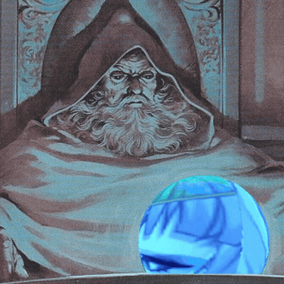Man With Beard And Hooded Cloak GIF