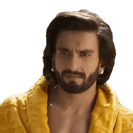 Man With Beard And Long Hair In Yellow Robe Sticker