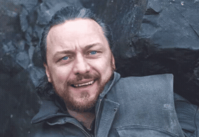 Man With Beard And Long Hair Smiling GIF