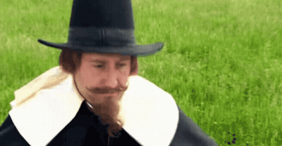 Man With Beard And Mustache In Black Hat GIF