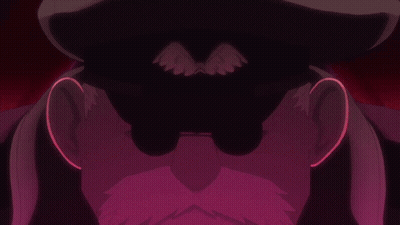 Man With Beard And Mustache In Pink Jacket GIF