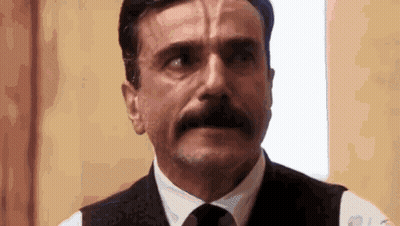 Man With Beard And Mustache In Vest And Tie GIF