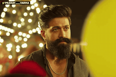 Man With Beard And Mustache Looking GIF