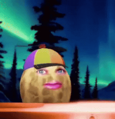 Man With Beard And Mustache Smiling And Pointing GIF
