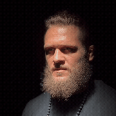 Man With Beard And Necklace GIF