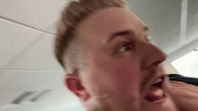 Man With Beard And Open Mouth GIF