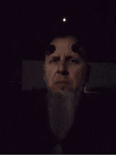 Man With Beard And Open Mouth GIF