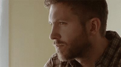 Man With Beard And Plaid Shirt GIF