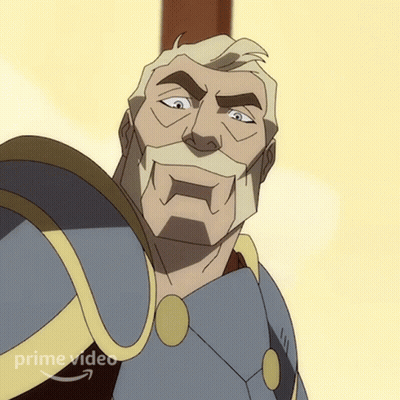 Man With Beard And Prime Video Shield GIF