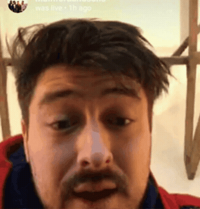 Man With Beard And Red Jacket GIF