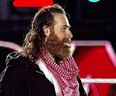 Man With Beard And Scarf GIF