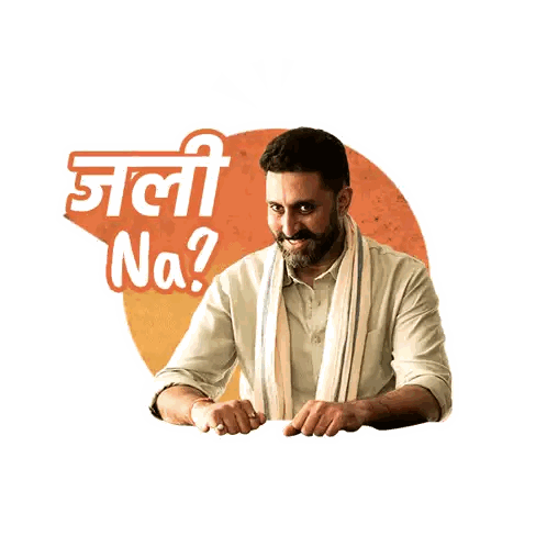 Man With Beard And Scarf Saying Na Sticker