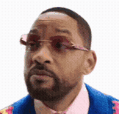 Man With Beard And Sunglasses In Pink Shirt GIF