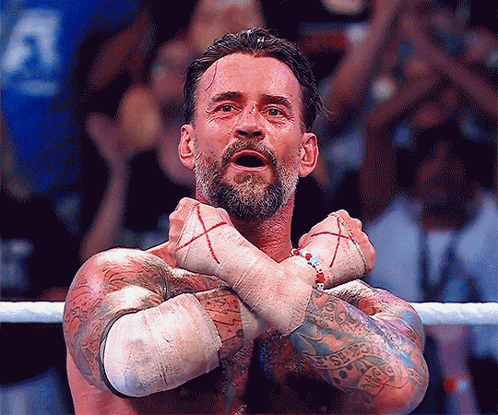 Man With Beard And Tattoos Arms Crossed GIF