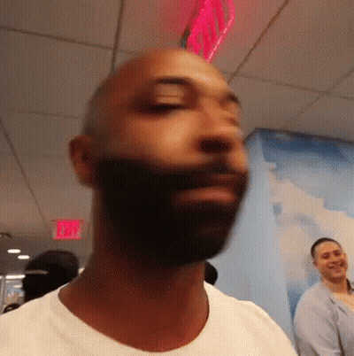 Man With Beard And White Shirt GIF