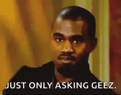 Man With Beard Asking Geez GIF