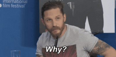 Man With Beard Asking Why Into Microphone GIF