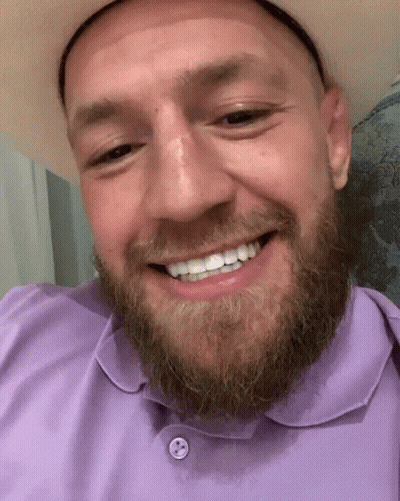 Man With Beard Cowboy Hat And Purple Shirt GIF