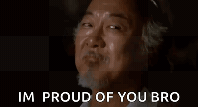 Man With Beard Crying Saying Im Proud Of You Bro GIF