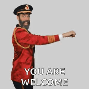Man With Beard Dancing In Red Jacket And Hat GIF