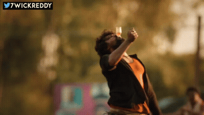 Man With Beard Drinking From Glass #7Wickreddy GIF