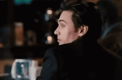 Man With Beard Drinking Glass GIF