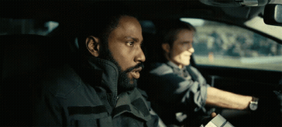 Man With Beard Driving Car GIF