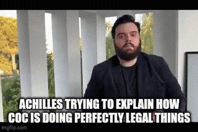 Man With Beard Explaining Coc Doing Legal Things GIF