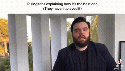 Man With Beard Explaining It's The Best One And They Haven't Played It GIF