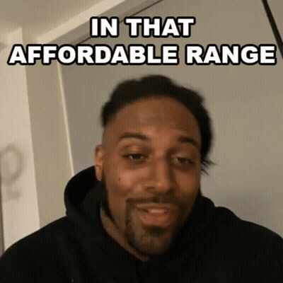 Man With Beard Funny Face Saying In That Affordable Range GIF