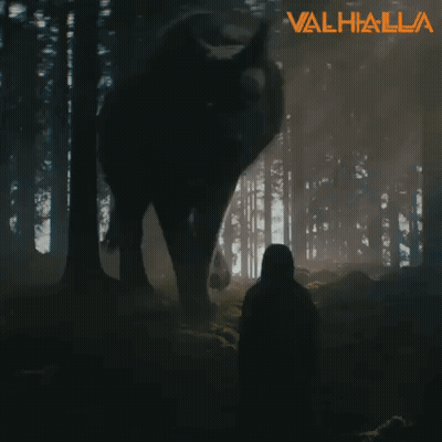 Man With Beard Glasses Viking Helmet Says Tonight We Dine In Valhalla GIF
