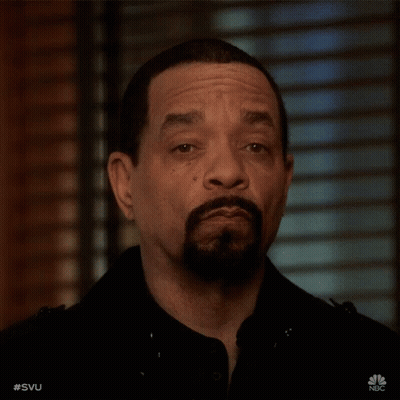 Man With Beard Has #Svu On Face GIF