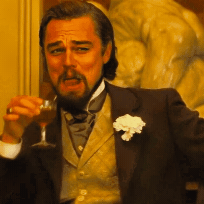 Man With Beard Holding Glass Of Wine GIF