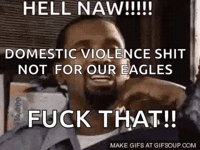 Man With Beard Holding Gun Hell Naw Sign GIF