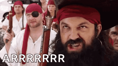 Man With Beard Holding Gun GIF
