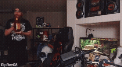 Man With Beard Holding Jack Daniels GIF