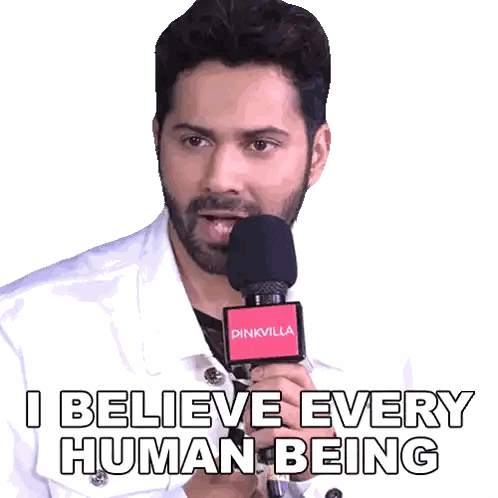 Man With Beard Holding Microphone Sticker