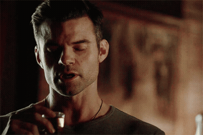Man With Beard Holding Shot Glass GIF