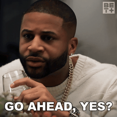 Man With Beard Holding Wine Saying Go Ahead Yes GIF