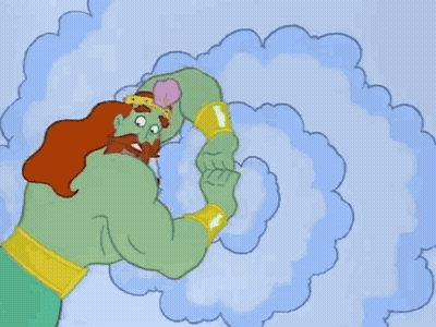 Man With Beard Holding Woman's Face GIF