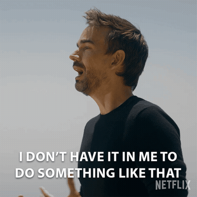 Man With Beard I Don't Have It In Me Netflix GIF