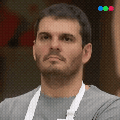 Man With Beard In Apron GIF