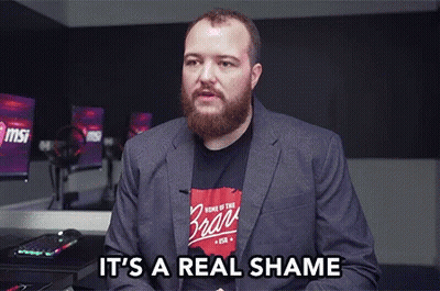 Man With Beard In Bears Shirt GIF