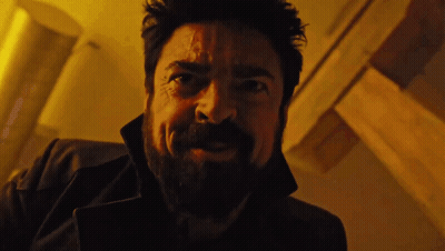 Man With Beard In Black Coat GIF