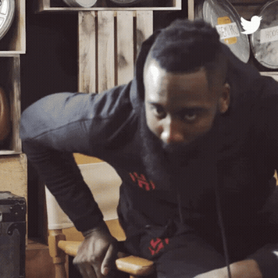 Man With Beard In Black Hoodie GIF