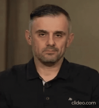 Man With Beard In Black Polo Making Funny Face GIF