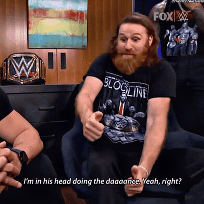 Man With Beard In Black Shirt Saying Blogline GIF