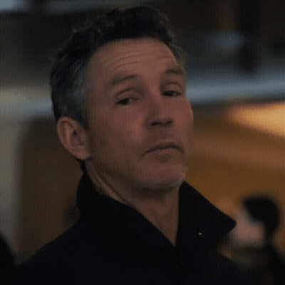 Man With Beard In Black Shirt GIF